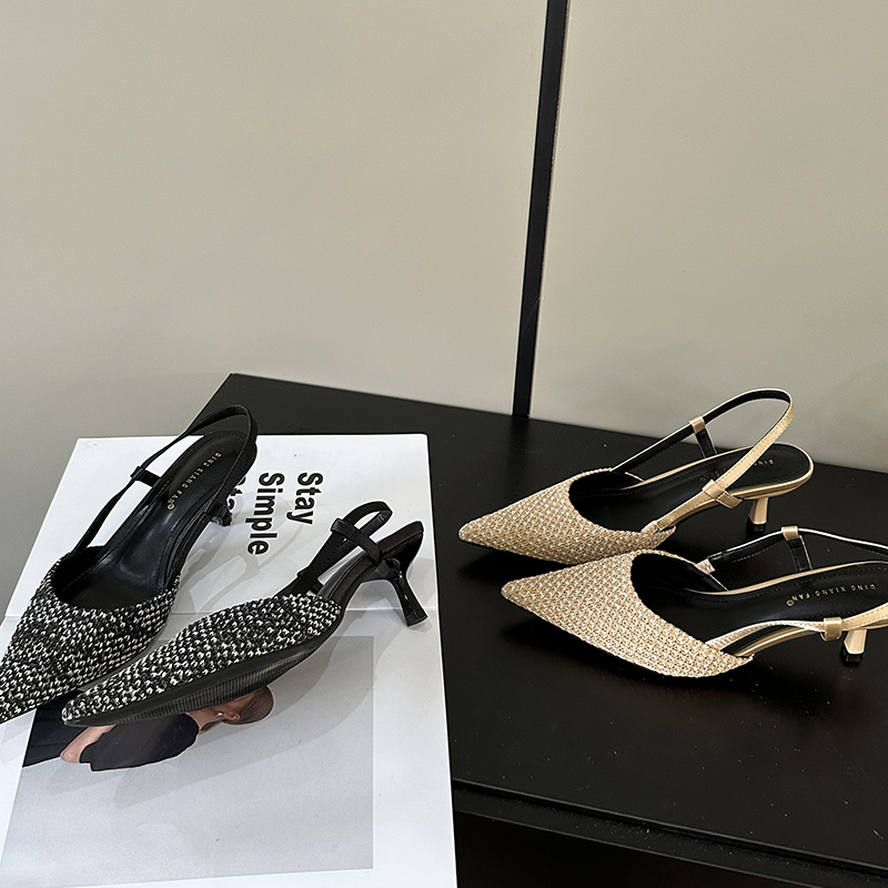 2024-spring-summer-new-minimalist-pointed-toe-womens-shoes-thin-heel-fashion-elegant-mid-heel-sandals-1121-3 2024 Spring Summer New Minimalist Pointed Toe Women's Shoes Thin Heel Fashion Elegant Mid Heel Sandals 1121-3