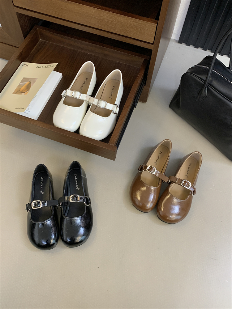 2026-spring-autumn-new-mary-jane-flat-shoes-for-women-french-retro-round-toe-soft-sole-pu-leather 2026 Spring Autumn New Mary Jane Flat Shoes for Women French Retro Round Toe Soft Sole PU Leather